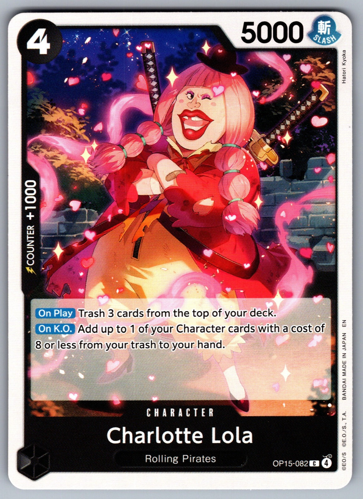 Charlotte Lola C Adventure on Kami's Island OP15-082 NM 2026