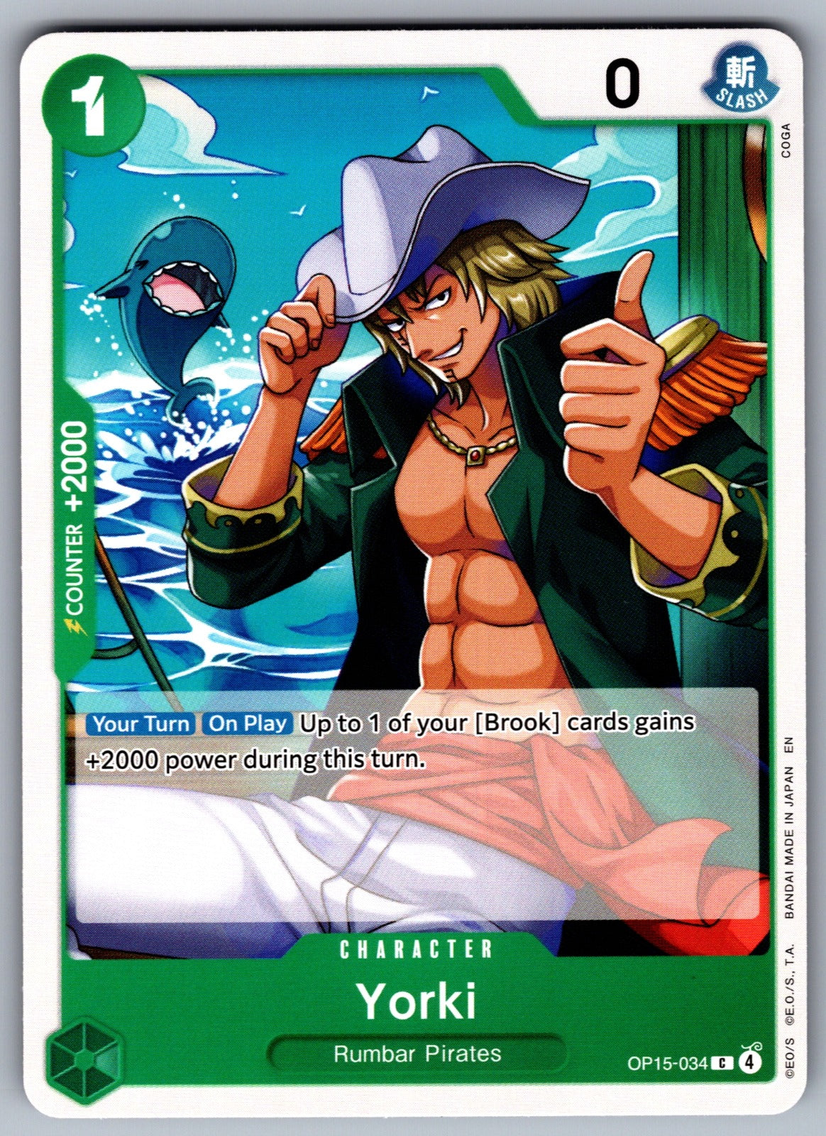 Yorki C Adventure on Kami's Island OP15-034 NM 2026