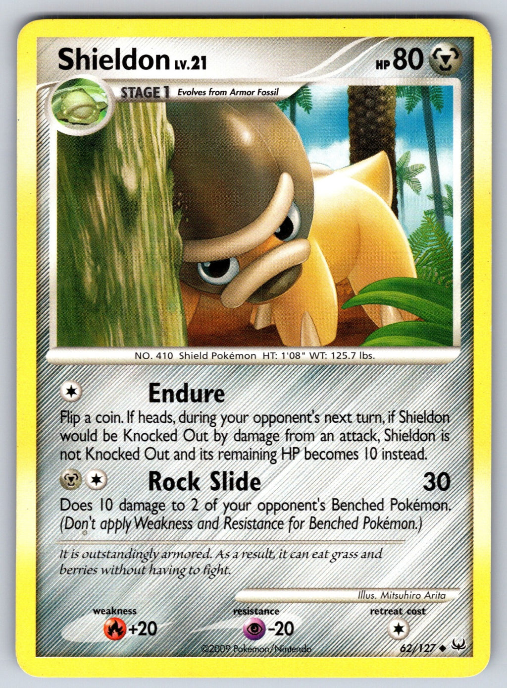 Shieldon Uncommon Platinum 62/127 LP 2009
