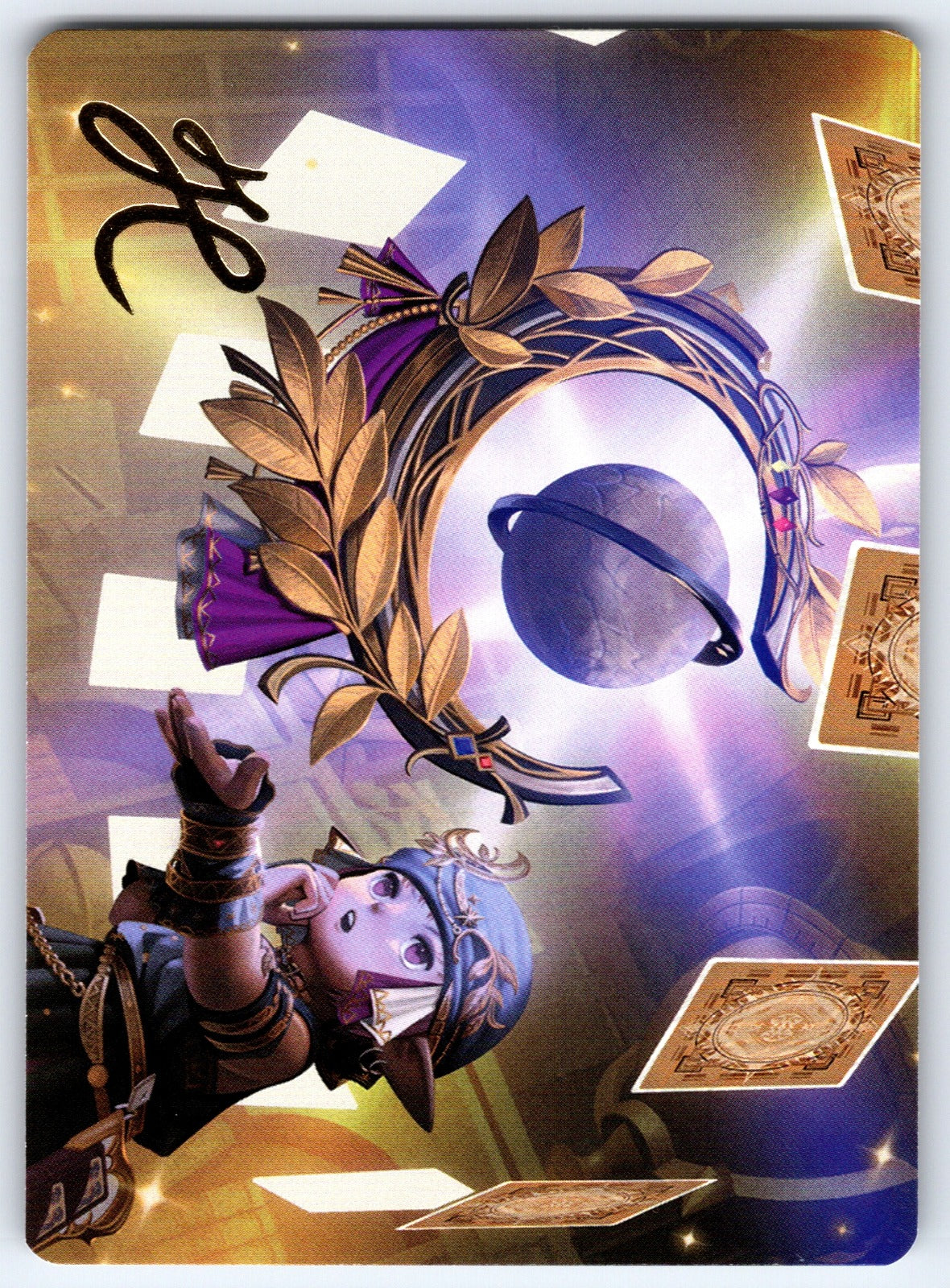 Astrologian's Planisphere Art Card (Gold-Stamped Signature) S Art Series: Final