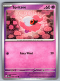 Spritzee Common SV: Prismatic Evolutions 038/131 NM 2025