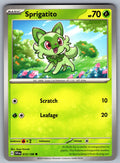 Sprigatito Common SV01: Scarlet & Violet Base Set 013/198 NM 2023