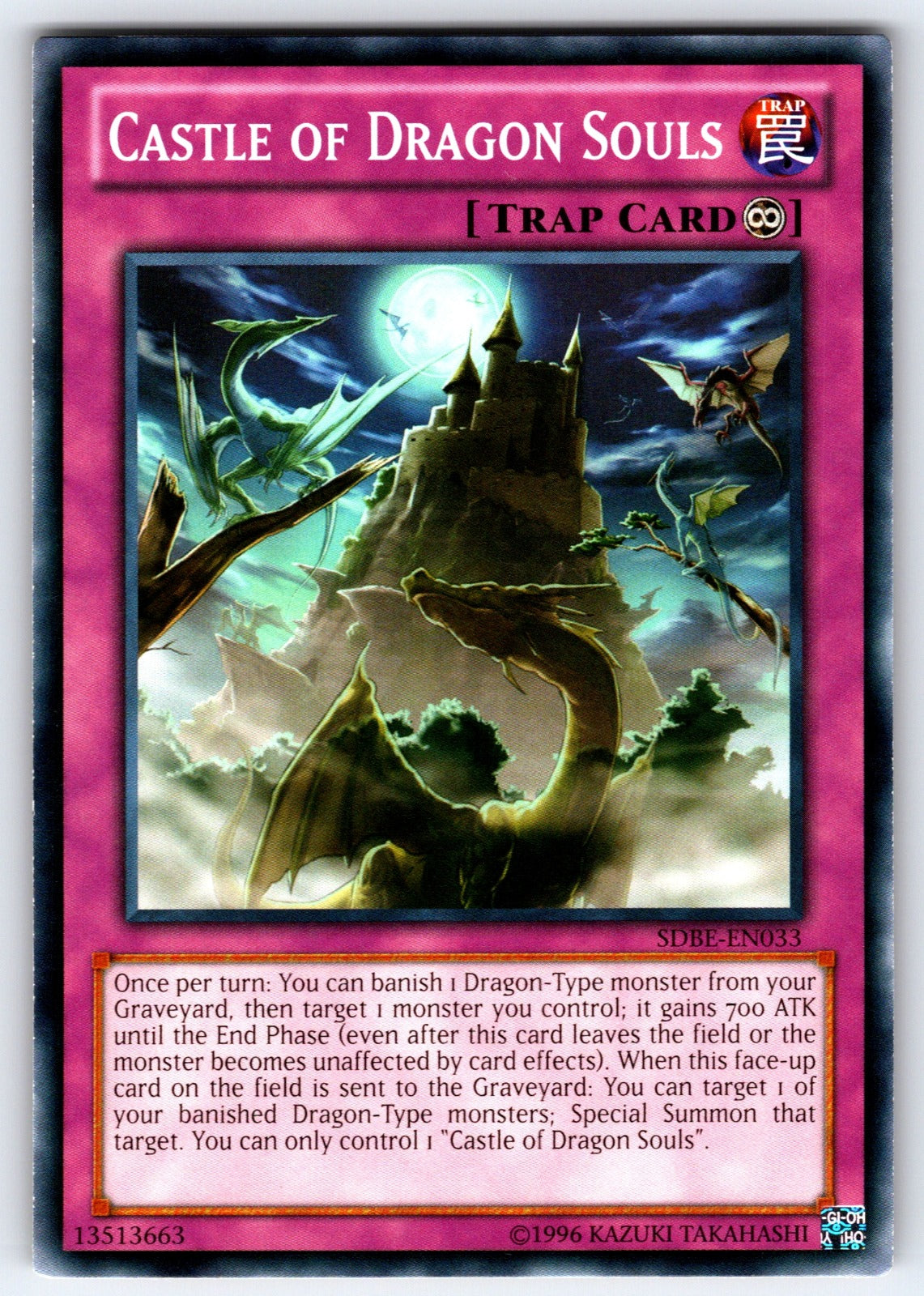 Castle of Dragon Souls Unlimited Common Structure Deck: Saga of Blue-Eyes White 