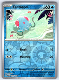 Tentacool Reverse Holo Common SV: Scarlet & Violet 151 072/165 NM 2023