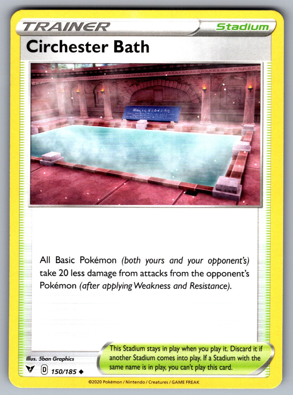 Circhester Bath Uncommon SWSH04: Vivid Voltage 150/185 NM 2020