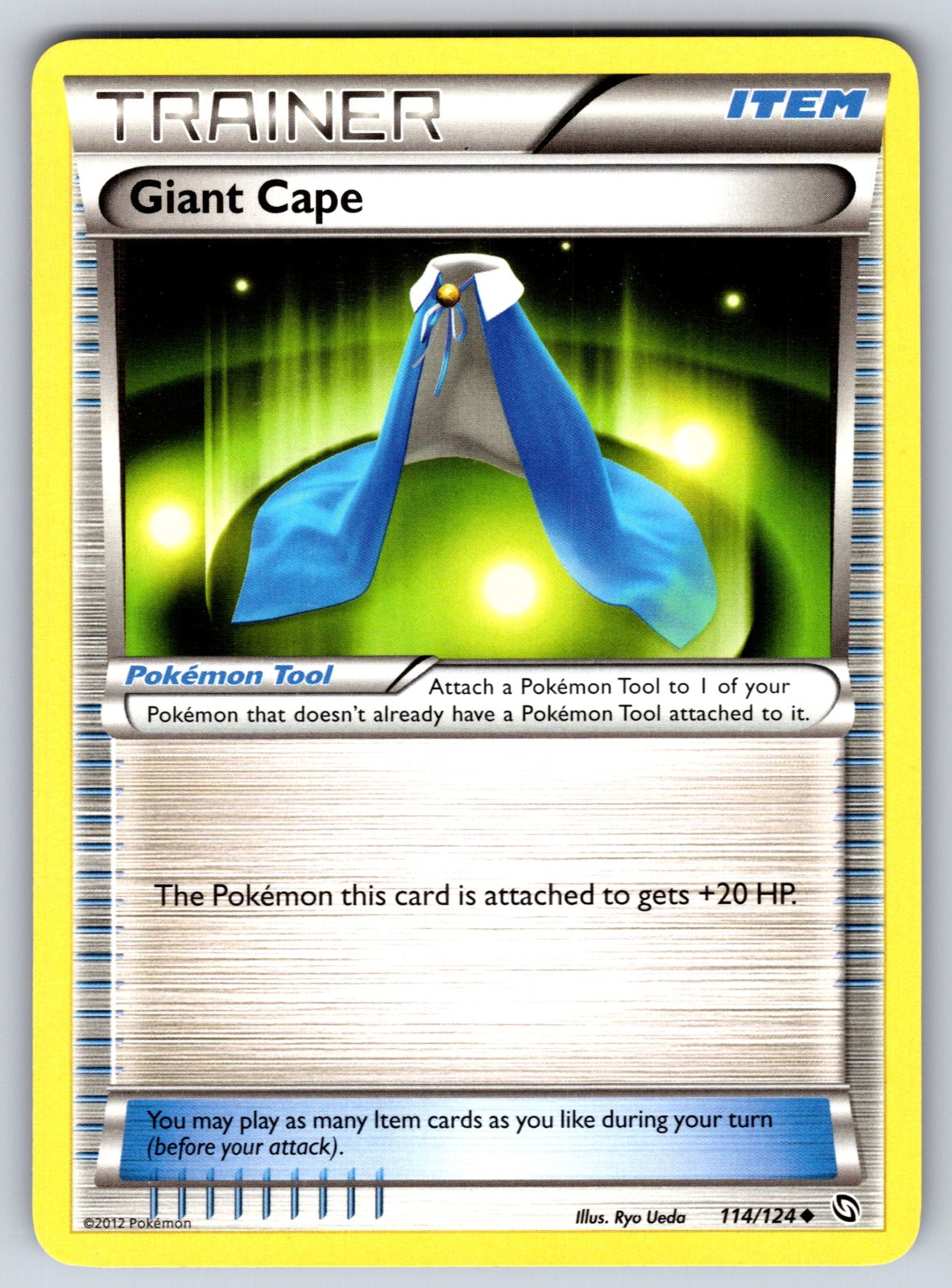 Giant Cape Uncommon Dragons Exalted 114/124 LP 2012