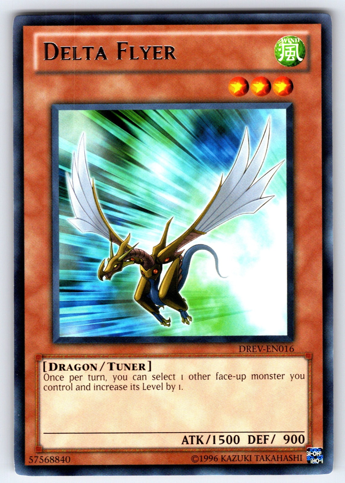 Delta Flyer Unlimited Rare Duelist Revolution DREV-EN016 NM 2010