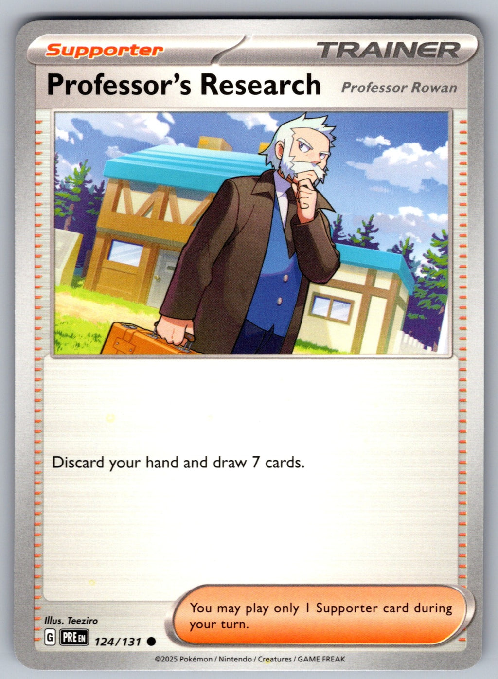 Professor's Research [Professor Rowan] Common SV: Prismatic Evolutions 124/131 N