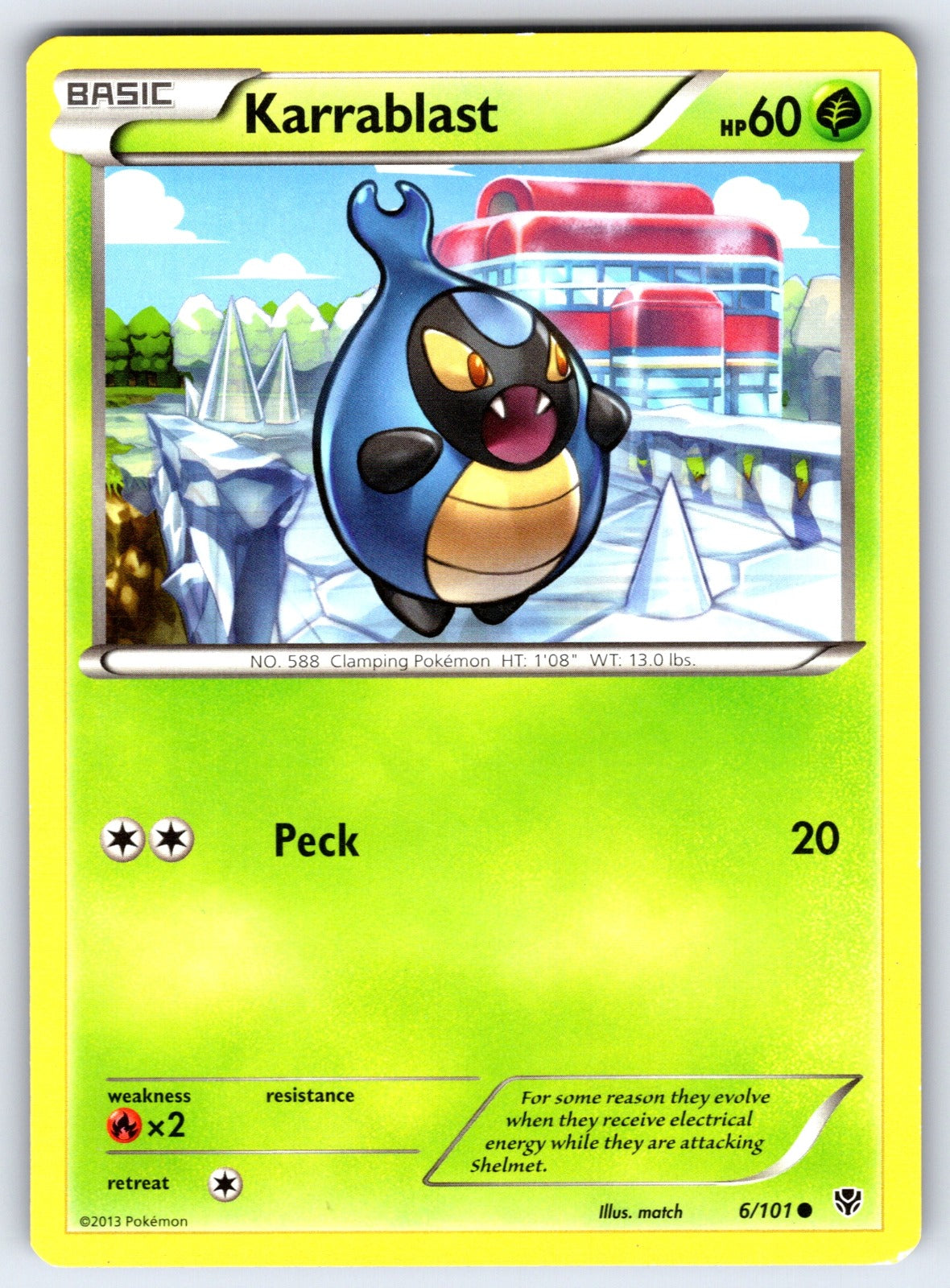 Karrablast Common Plasma Blast 6/101 LP 2013