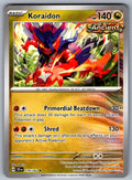Koraidon Rare Deck Exclusives 119/162 NM 2016