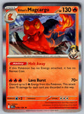 Ethan's Magcargo Holo Rare SV10: Destined Rivals 036/182 NM 2025