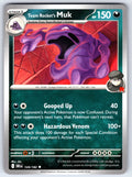 Team Rocket's Muk Uncommon SV10: Destined Rivals 124/182 NM 2025