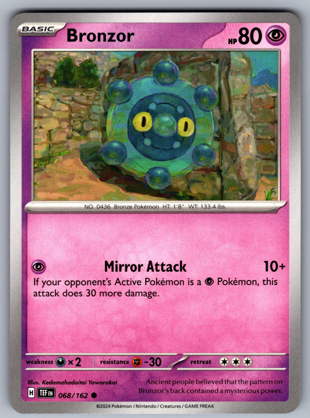 Bronzor Common SV05: Temporal Forces 068/162 NM 2024