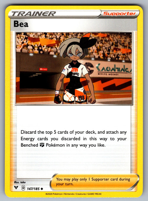Bea Uncommon SWSH04: Vivid Voltage 147/185 NM 2020