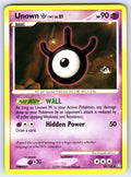 Unown (W) Uncommon Legends Awakened 80/146 LP 2008