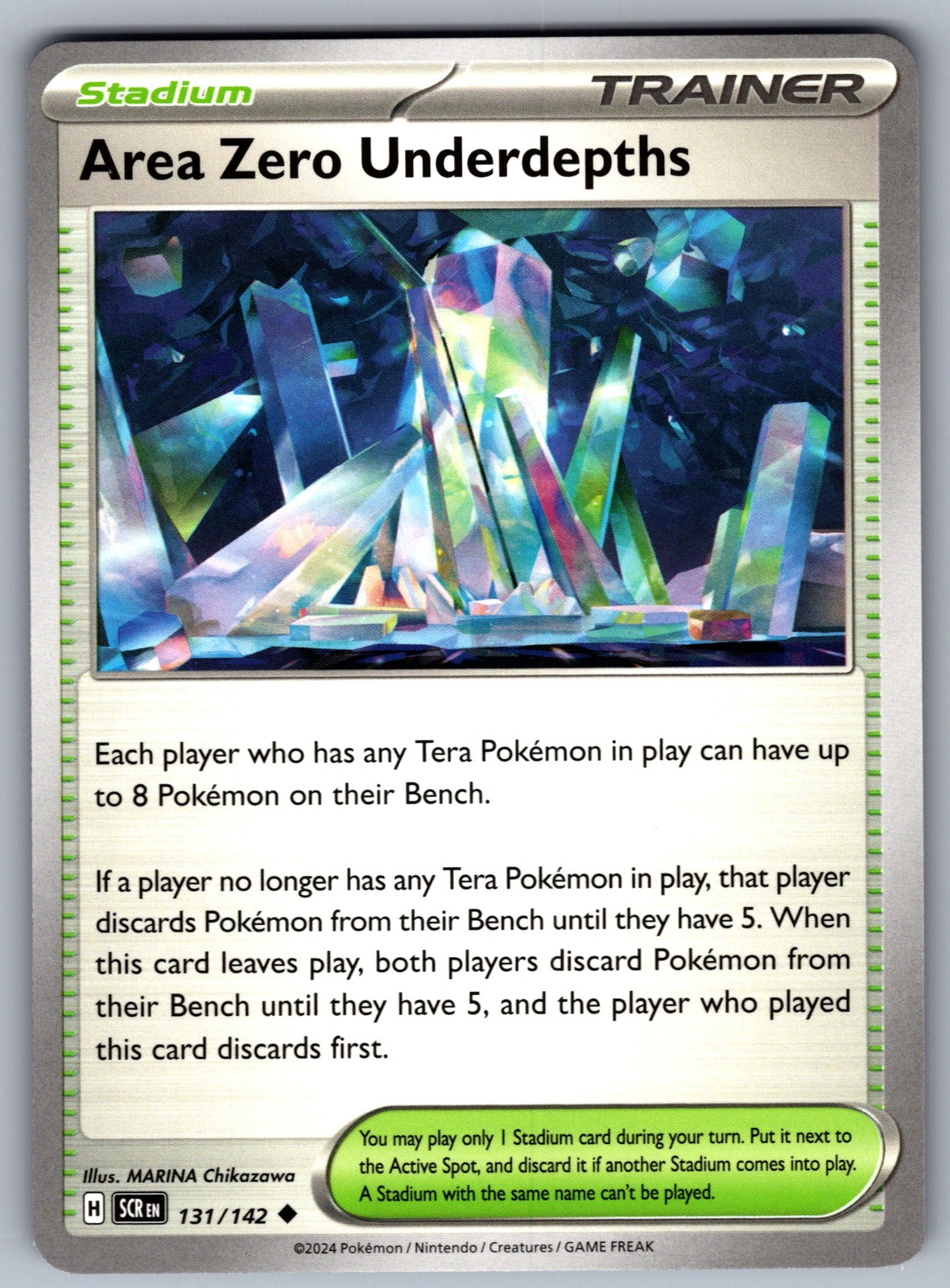 Area Zero Underdepths Uncommon Prize Pack Series Cards 131/142 NM 2022