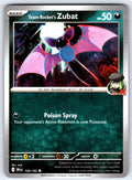 Team Rocket's Zubat Common SV10: Destined Rivals 120/182 NM 2025