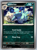 Nidorina Uncommon SV: Scarlet & Violet 151 030/165 NM 2023