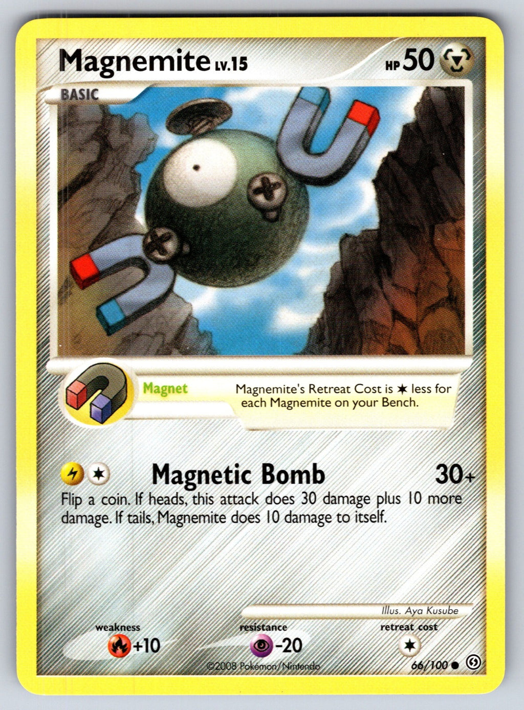 Magnemite (66) Common Stormfront 66/100 LP 2008