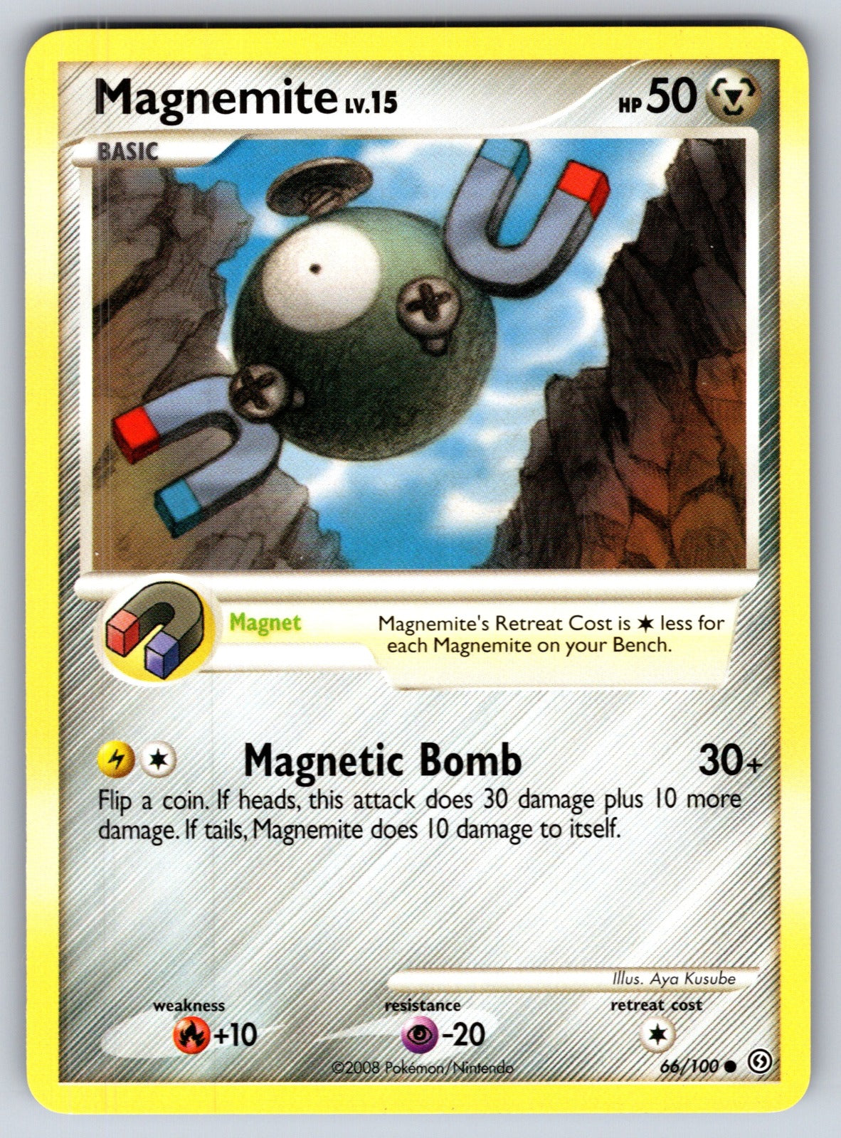 Magnemite (66) Common Stormfront 66/100 LP 2008