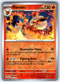 Flareon Reverse Holo Rare SV: Scarlet & Violet 151 136/165 NM 2023