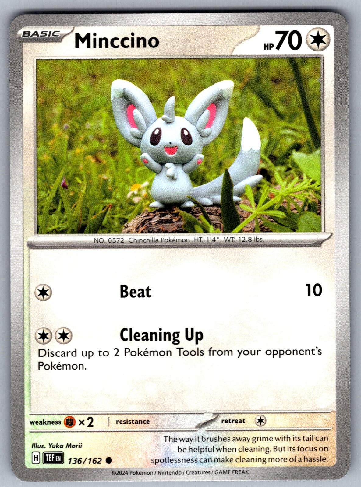 Minccino Common SV05: Temporal Forces 136/162 NM 2024