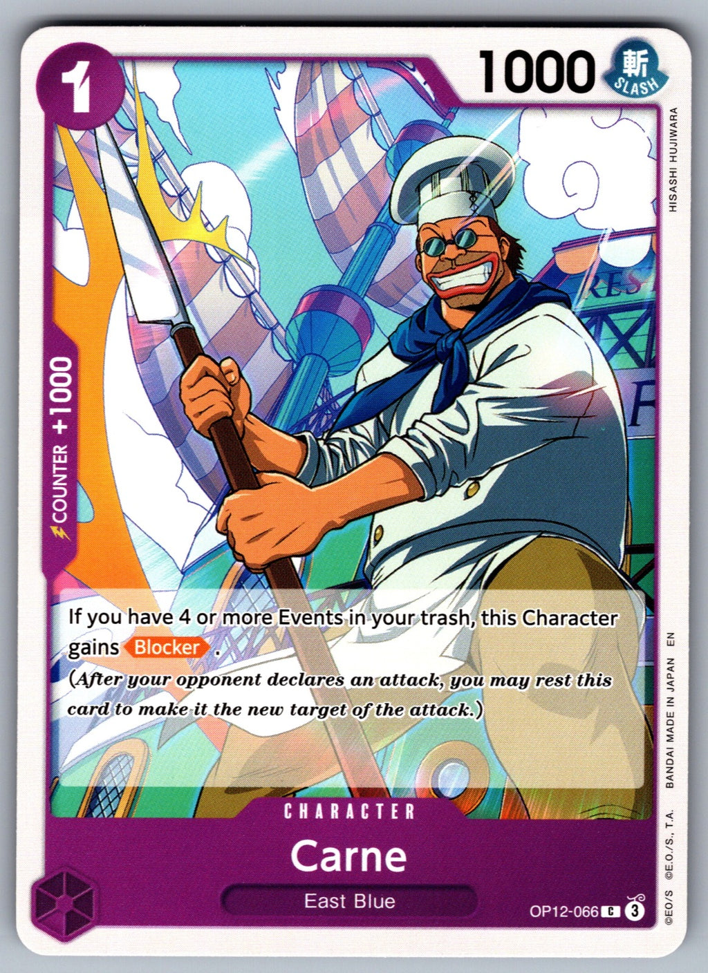 Carne C Legacy of the Master OP12-066 NM 2025