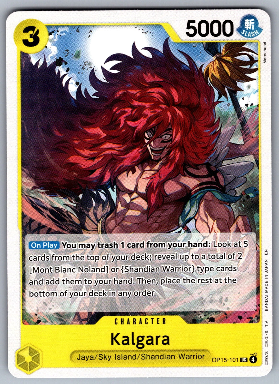 Kalgara UC Adventure on Kami's Island OP15-101 NM 2026