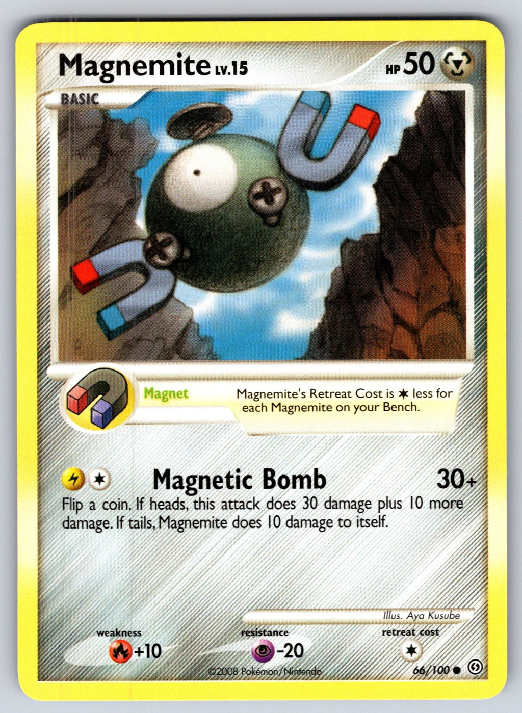 Magnemite (66) Common Stormfront 66/100 LP 2008