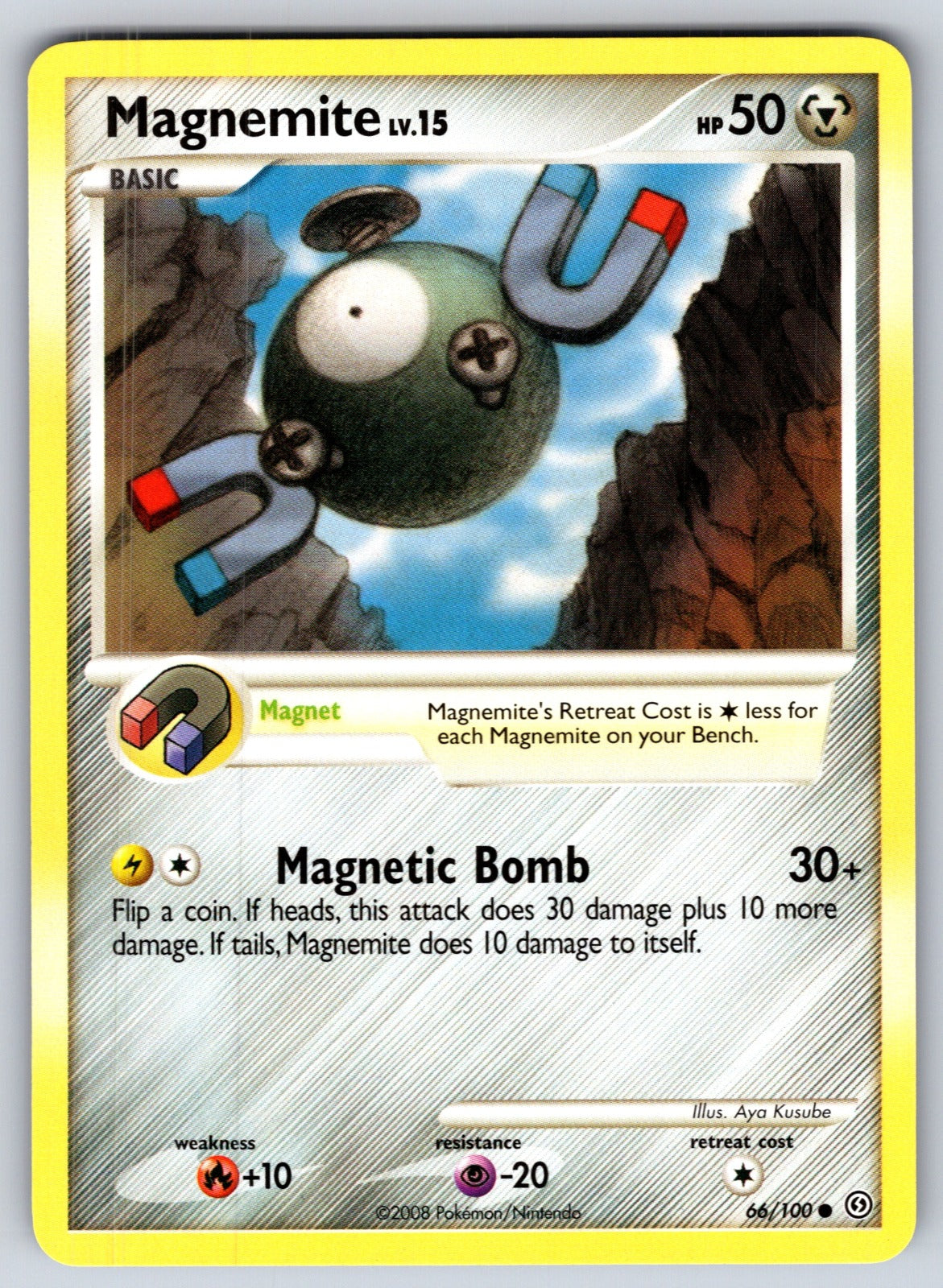 Magnemite (66) Common Stormfront 66/100 LP 2008