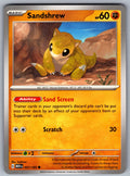 Sandshrew Common SV: Scarlet & Violet 151 027/165 NM 2023