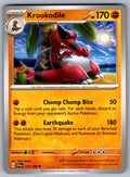 Krookodile Uncommon SV01: Scarlet & Violet Base Set 117/198 NM 2023