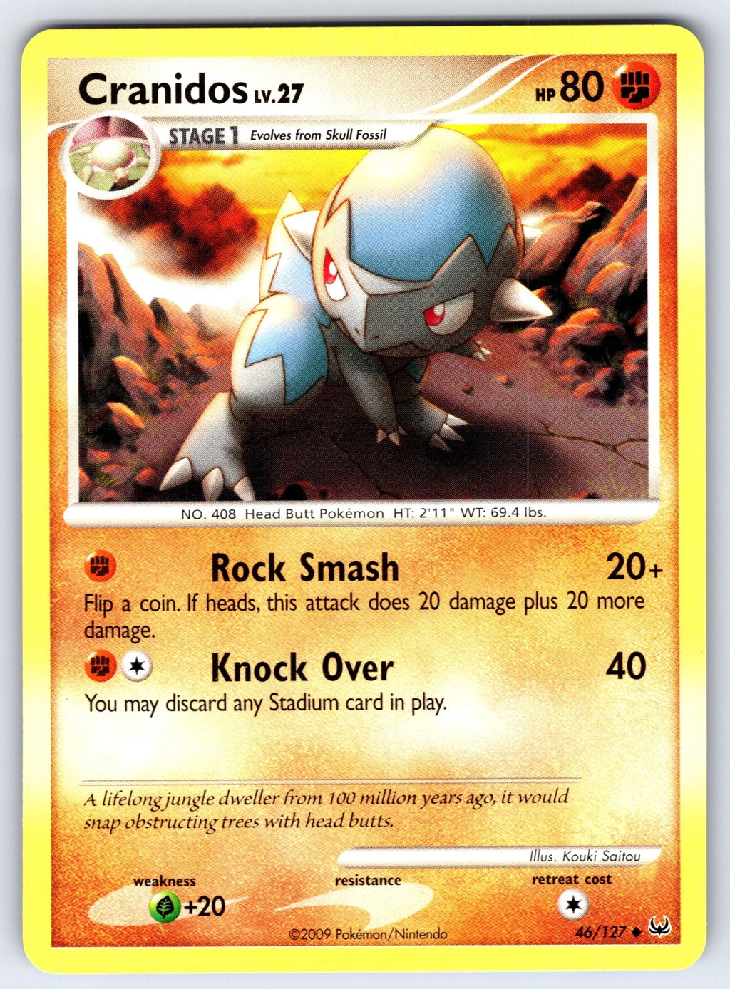 Cranidos Uncommon Platinum 46/127 LP 2009