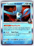 Team Rocket's Articuno Holo Rare SV10: Destined Rivals 051/182 NM 2025