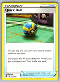 Quick Ball Uncommon SWSH08: Fusion Strike 237/264 NM 2021