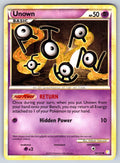 Unown (54) Uncommon HeartGold SoulSilver 54/123 LP 2010