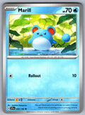 Marill Common SV07: Stellar Crown 033/142 NM 2024