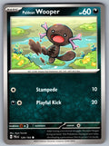 Paldean Wooper Common SV02: Paldea Evolved 129/193 NM 2023