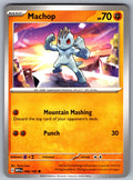 Machop Common SV: Scarlet & Violet 151 066/165 NM 2023