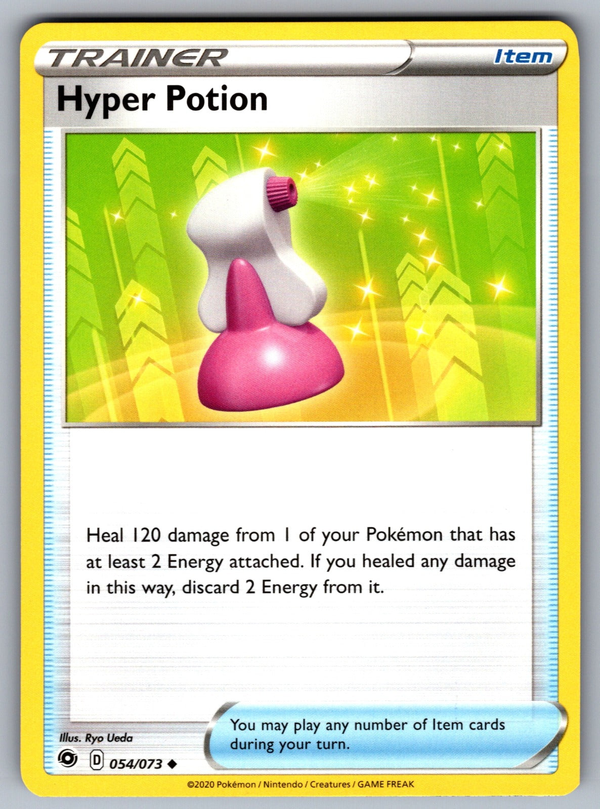 Hyper Potion Uncommon Champion's Path 54/73 NM 2020
