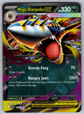 Mega Sharpedo ex - Holo Double Rare ME02: Phantasmal Flames 061/094 NM 2025