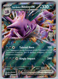 Team Rocket's Nidoking ex Holo Promo SV: Scarlet & Violet Promo Cards 217 NM 202