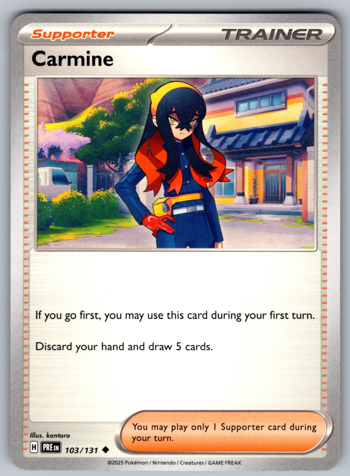 Carmine Uncommon SV: Prismatic Evolutions 103/131 NM 2025