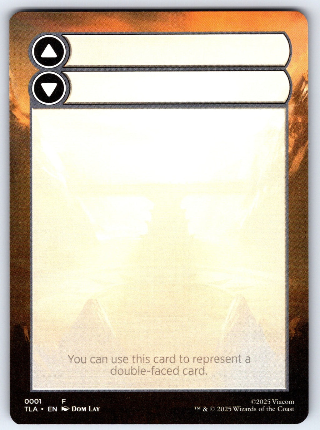 Helper Card T Avatar: The Last Airbender 1 NM 2025