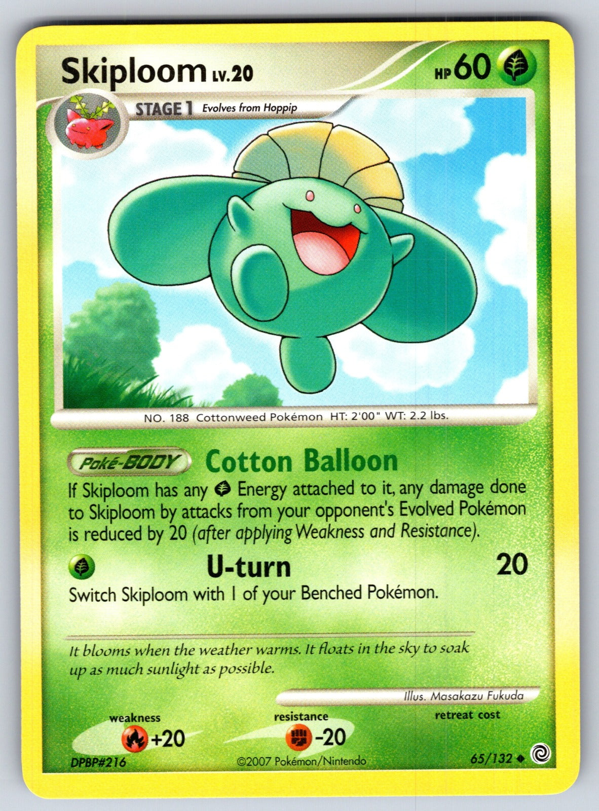 Skiploom Uncommon Secret Wonders 65/132 LP 2007