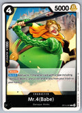 Mr.4(Babe) C The Azure Sea's Seven OP14-093 NM 2026