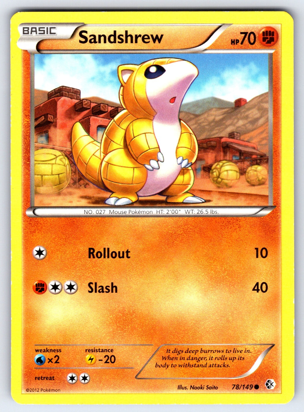 Sandshrew Common Boundaries Crossed 78/149 LP 2012