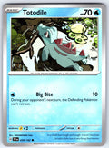 Totodile Common SV05: Temporal Forces 039/162 NM 2024
