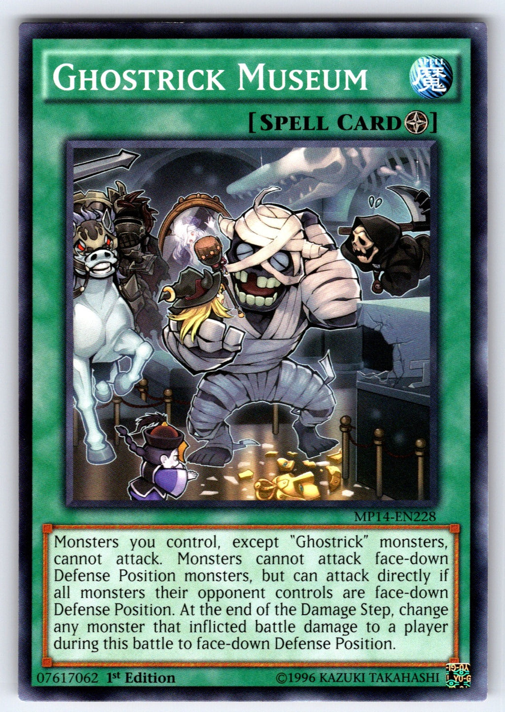 Ghostrick Museum 1st Edition Common 2014 Mega-Tins Mega Pack MP14-EN228 LP 2014