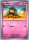 Abra Common SV: Scarlet & Violet 151 063/165 NM 2023